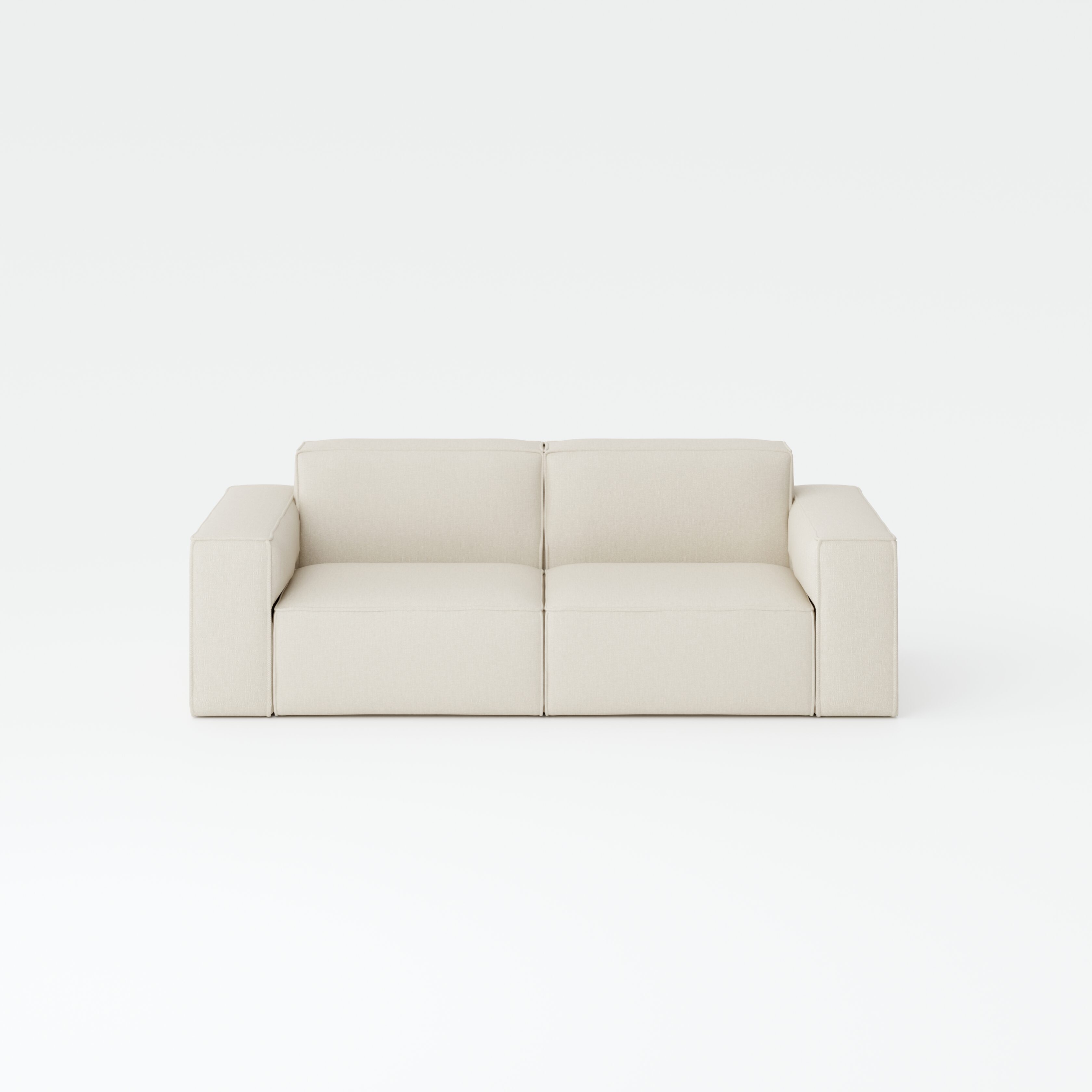 Tulum 2 seater sofa natural