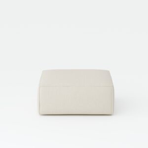 Tulum footstool natural