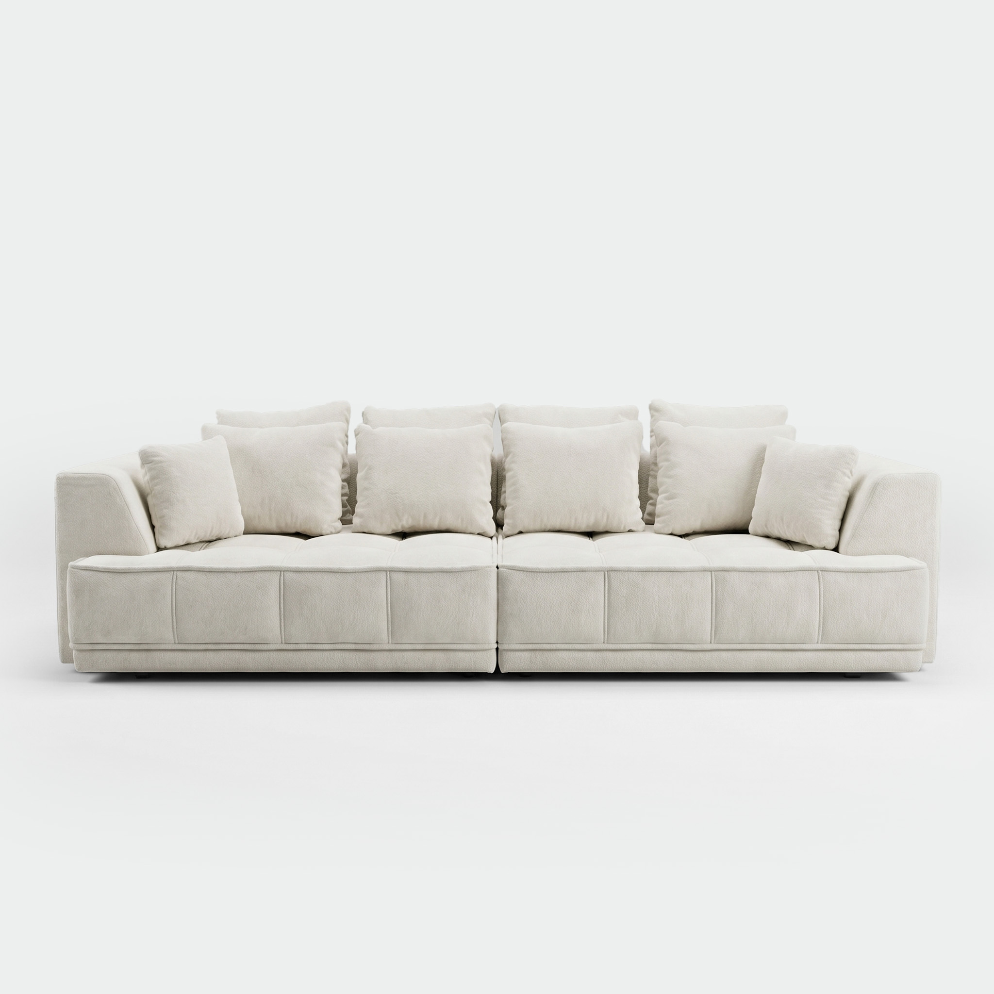 Tignes – Electric Seat Extension Sofa Ivory