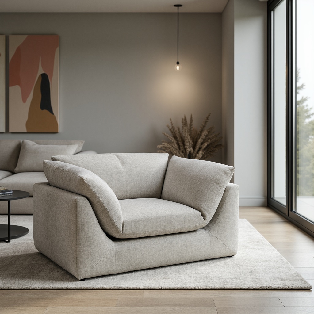Fratti love seat pebble