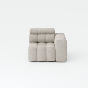 Bergamo right arm soft champagne